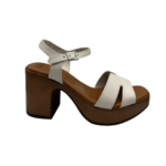 Δερμάτινα ανατομικά πέδιλα, εκρού - Oh my sandals - Image 2