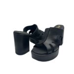 Δερμάτινα mules με φιάπα - Carvel - Image 3