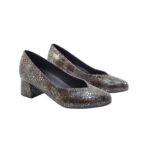 D’CHICAS Δερμάτινες Γόβες Snake Print 3688 - Image 12