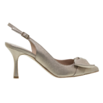 MOURTZI Δερμάτινες Slingback Γόβες Saturn με Φιόγκο - Image 2