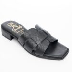 Oh My Sandals – Γυναικεία Δερμάτινα Σανδάλια Alexia Negro 5343