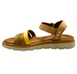 Christies Shoes Δερμάτινα Γυναικεία Σανδάλια Ανατομικά σε Ταμπά Χρώμα - Image 4
