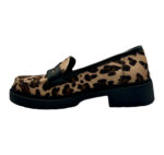 Ioannis Shoes Γυναικεία Δερμάτινα Loafers σε Λεοπάρ - Image 3