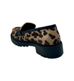 Ioannis Shoes Γυναικεία Δερμάτινα Loafers σε Λεοπάρ - Image 4