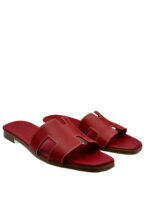 Γυναικείο Πέδιλο Oh My Sandals 5566 Κόκκινο Δερμάτινο - Image 2