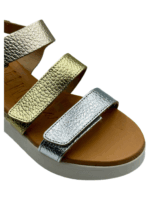 Γυναικείο Ανατομικό Πέδιλο Oh My Sandals 5674 Πολύχρωμο Μεταλλικό - Image 3