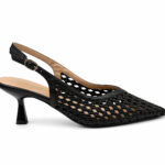 Francesco Milano Πέδιλο Slingback Σε Μαύρο J07-04N