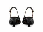 Francesco Milano Πέδιλο Slingback Σε Μαύρο J07-04N - Image 4