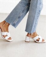 Francesco Milano Λευκά Mules  56842 - Image 6