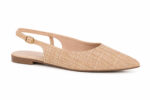 Marquiz 3223 Γυναικεία Slingback Μπαλαρίνα με Ψάθινη Υφή Σε Beige - Image 3