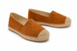 Bella Star 5022 Camel – Γυναικεία Εσπαντρίγια Slip-On με Ψάθινη Λεπτομέρεια - Image 4