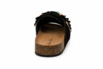 Bella Star 2072 Γυναικεία Ανατομικά Flatforms Boho Mε Κρόσσια Σε Μαύρο Sued - Image 3