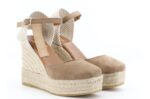 Viguera 2129 Γυναικεία Πλατφόρμα Espadrille Sued Ταμπά - Image 2